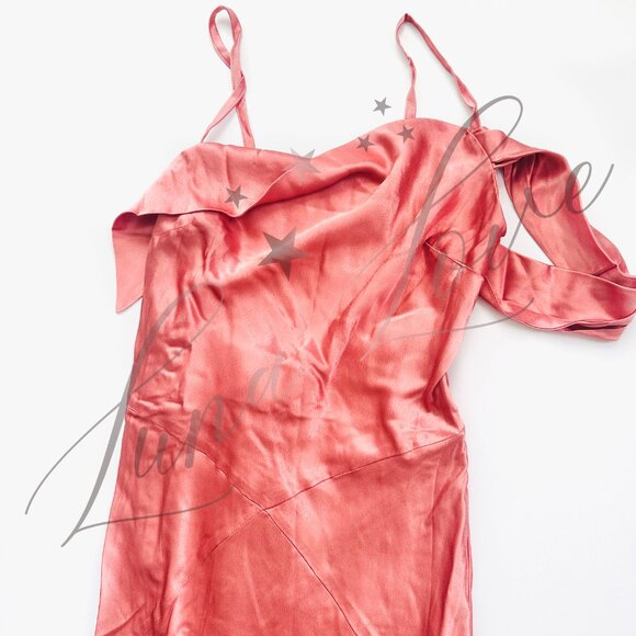 FOR LOVE & LEMONS Jewel Maxi Dress In Mauve (size S) NWT - Picture 6 of 13